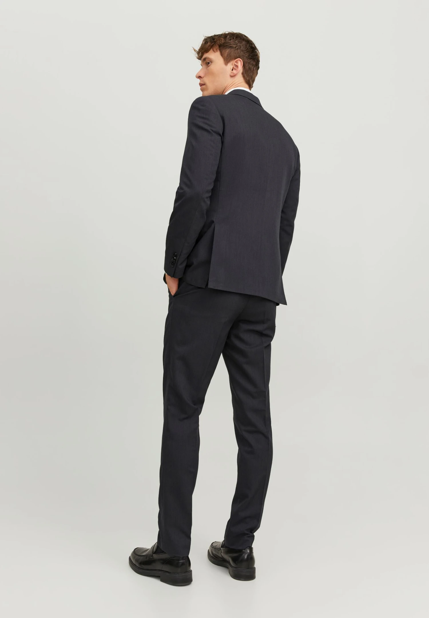 JACK&JONES Premium Jprfranco - Kostuum - Dark Grey Melange 3 JACK&JONES Premium Jprfranco - Kostuum - Dark Grey Melange - Afbeelding 3