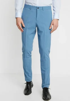 Lindbergh Plain Mens Suit - Kostuum - Sky Blue 17 Lindbergh Plain Mens Suit - Kostuum - Sky Blue -Selected Homme Shop 053187e9d95d4efe97e03a0c5edab407