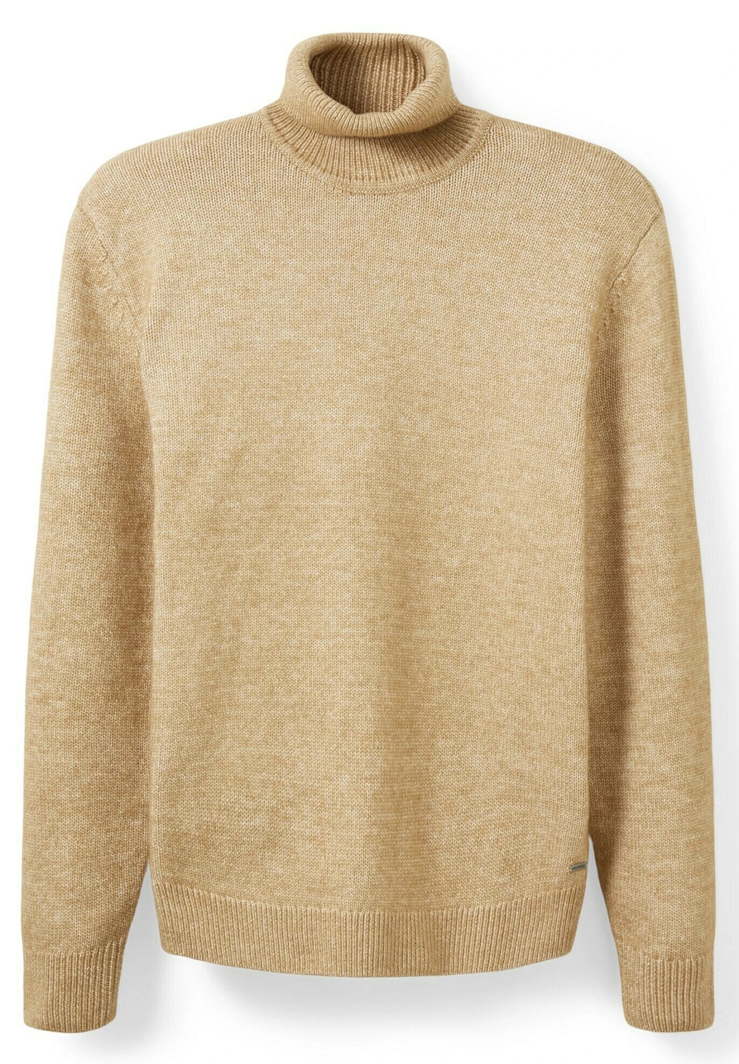 Tom Tailor Melierter Rollkragen- Trui - Dark Sepia Melange 9 Tom Tailor Melierter Rollkragen- Trui - Dark Sepia Melange - Afbeelding 9