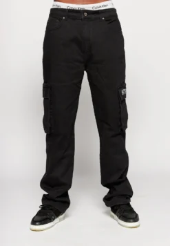 Straight Leg Jeans - Black