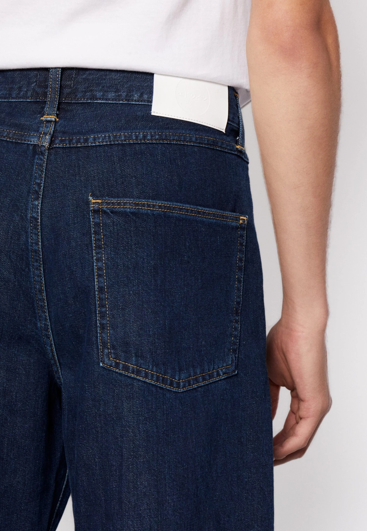 Edwin Cosmos Pant - Straight Leg Jeans - Nicola Blue Denim/Dark Marble 6 Edwin Cosmos Pant - Straight Leg Jeans - Nicola Blue Denim/Dark Marble - Afbeelding 6