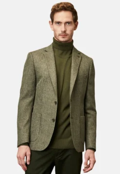 Slim Fit- Blazer - Khaki