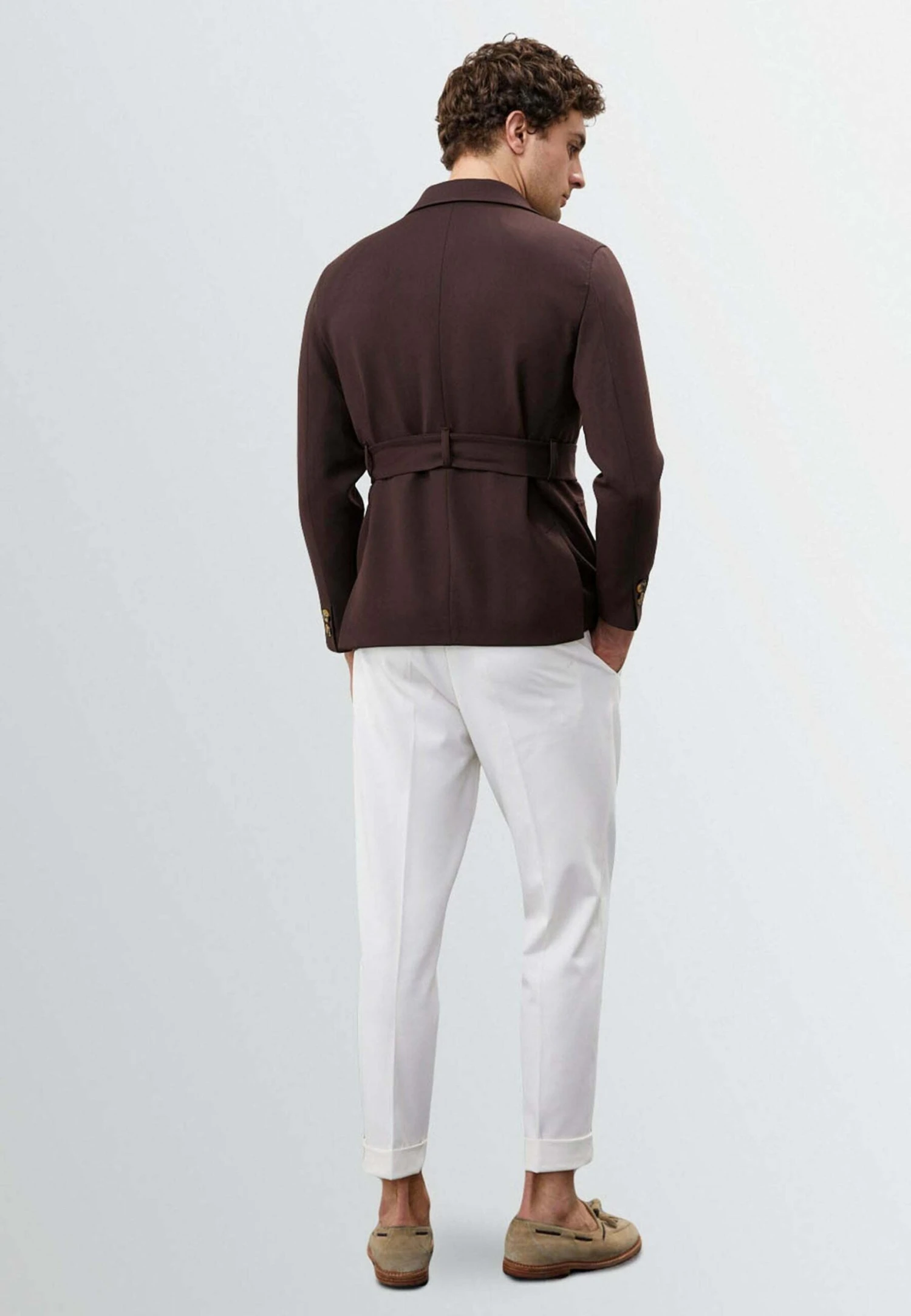 Blazer - Dark Brown 3 Blazer - Dark Brown - Afbeelding 3