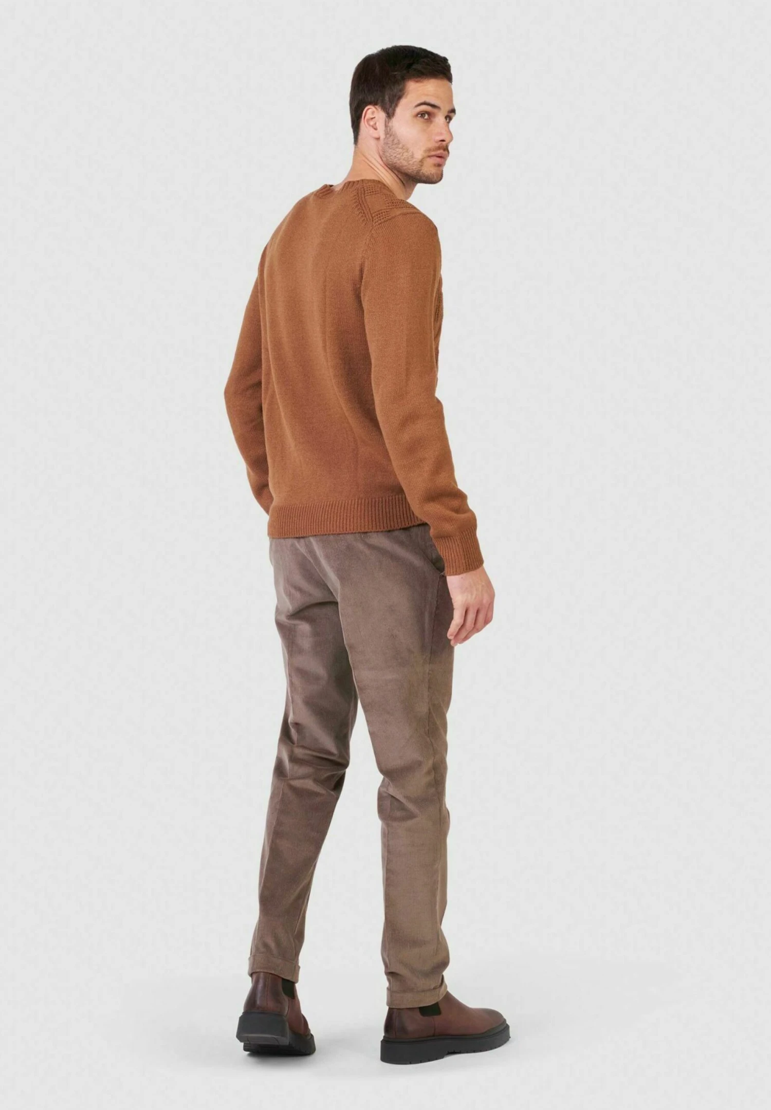 Crewneck - Trui - Cammello 3 Crewneck - Trui - Cammello - Afbeelding 3