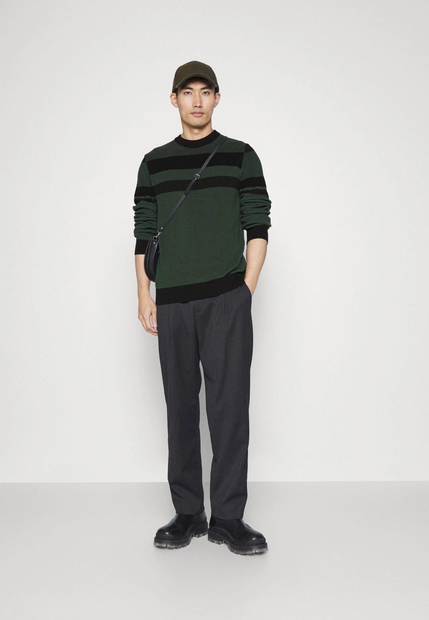 Boss Kastory - Trui - Dark Green 2 Boss Kastory - Trui - Dark Green - Afbeelding 2