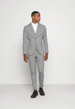 The Fashion Suit Piece Check - Kostuum - Grey