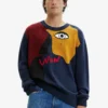 Desigual Fine Knit Eye - Trui - Blue