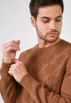 Crewneck - Trui - Cammello 8 Crewneck - Trui - Cammello -Selected Homme Shop 220d9cab057a4aadbd2ec803cc84cf65 scaled