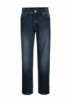 Straight Leg Jeans - Dunkelblau