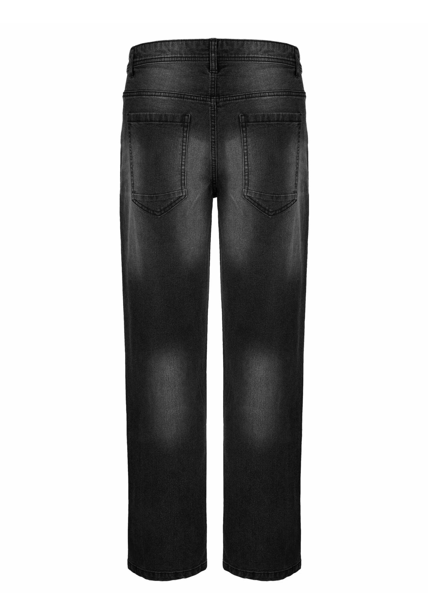 Straight Leg Jeans - Schwarz 2 Straight Leg Jeans - Schwarz - Afbeelding 2