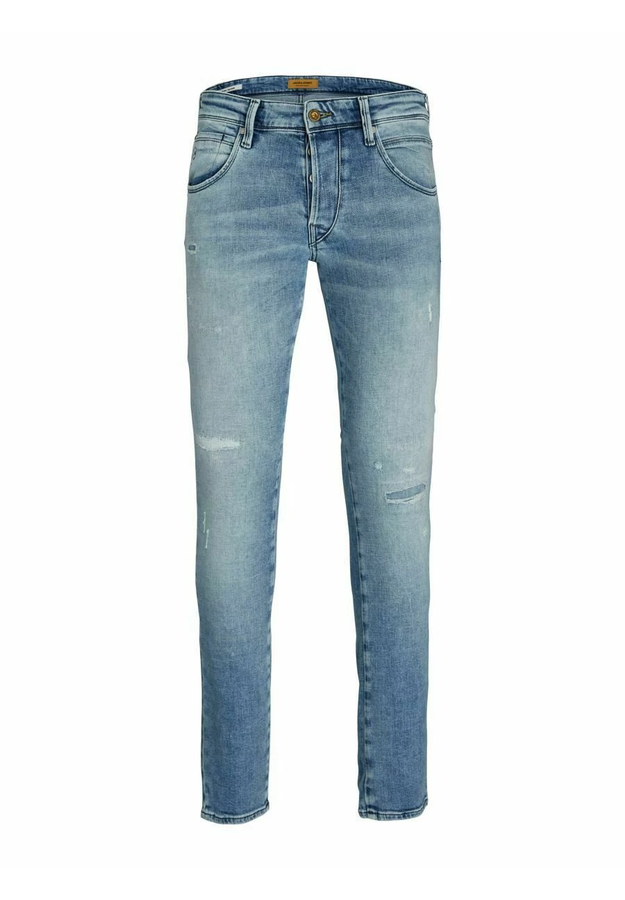 Jack & Jones Glenn Trek- Slim Fit Jeans - Blue Denim 6 Jack & Jones Glenn Trek- Slim Fit Jeans - Blue Denim - Afbeelding 6