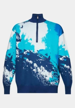 ESPRIT Mit Wellenmuster - Trui - Blue 15 ESPRIT Mit Wellenmuster - Trui - Blue -Selected Homme Shop 2838acd7ff5d4351b4b69e1e8fcccfc8