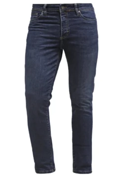 Pier One Slim Fit Jeans - Dark Blue Denim -Selected Homme Shop 299452207d81469ba7066ee0a05b0997