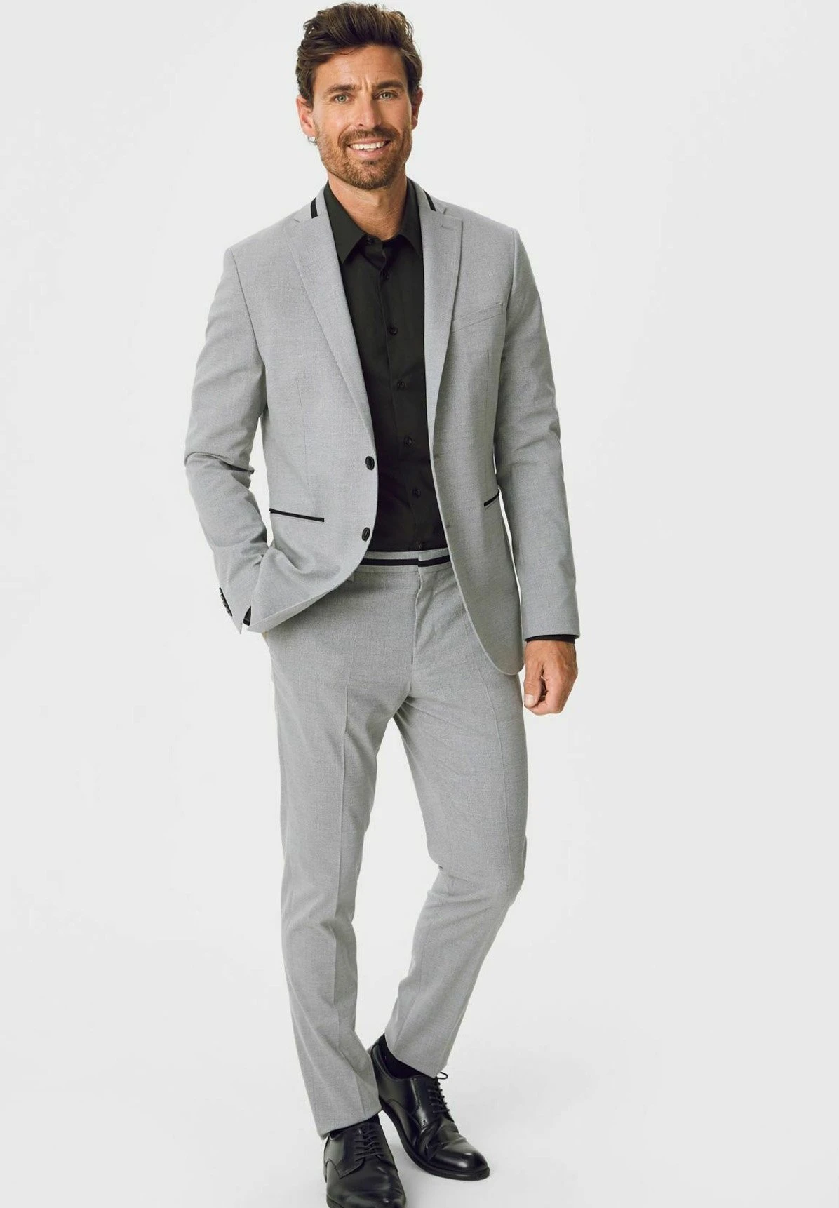 Zakelijk Overhemd - Black 2 Zakelijk Overhemd - Black - Afbeelding 2