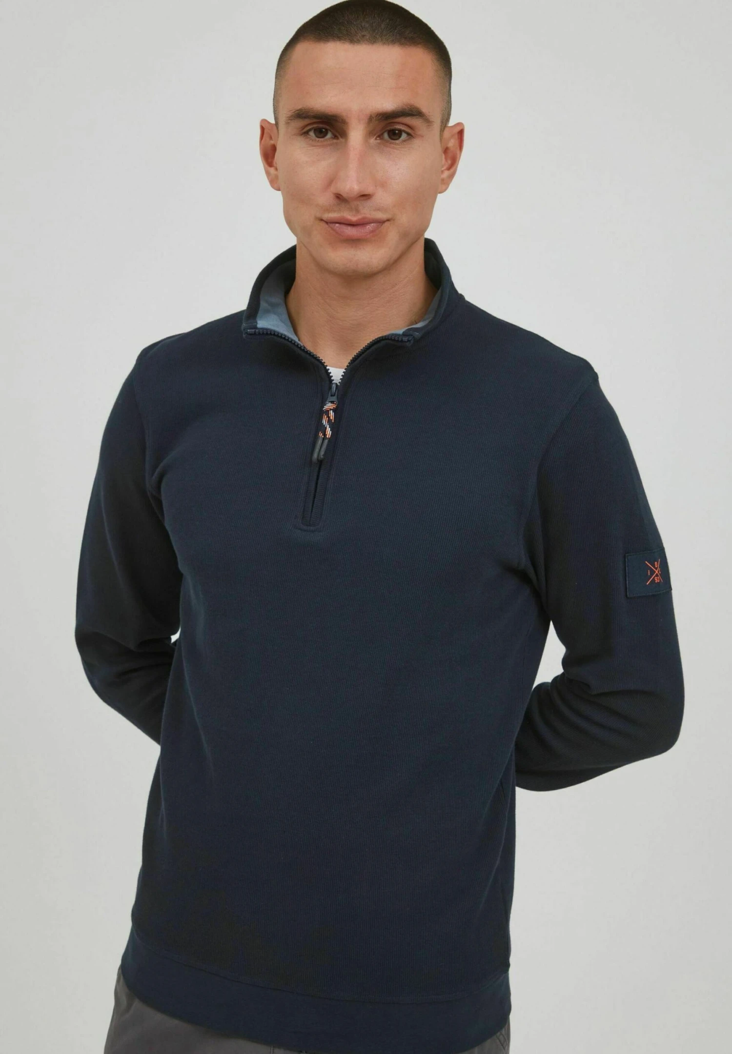 Indicode Jeans Idarcelino - Trui - Navy 1 Indicode Jeans Idarcelino - Trui - Navy