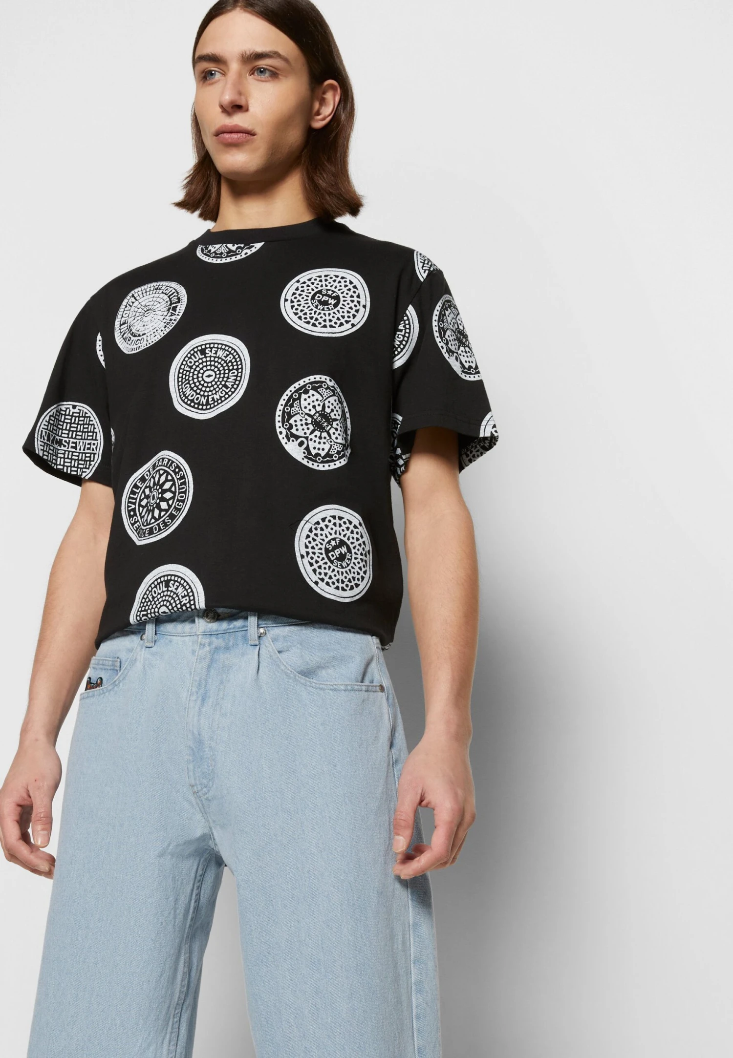 HUF Cromer Signature Pant - Relaxed Fit Jeans - Light Blue 6 HUF Cromer Signature Pant - Relaxed Fit Jeans - Light Blue - Afbeelding 6