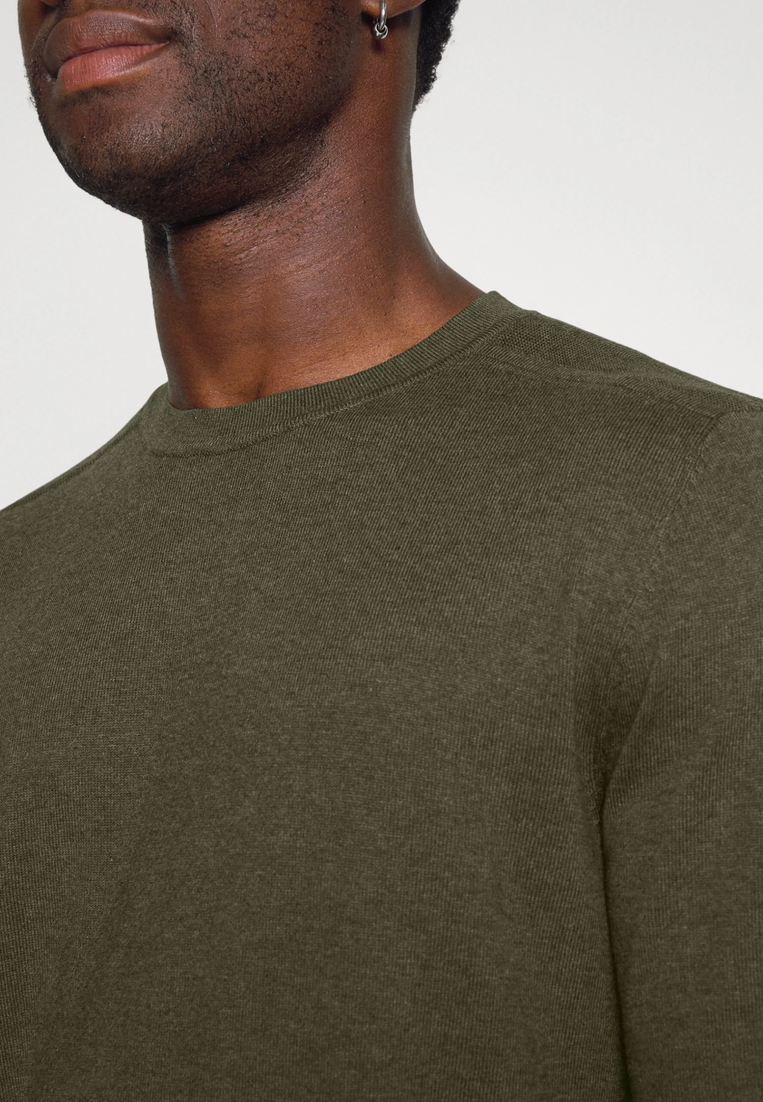 Selected Homme Slhberg Crew Neck B Noos - Trui - Forest Night Melange 5 Selected Homme Slhberg Crew Neck B Noos - Trui - Forest Night Melange - Afbeelding 5