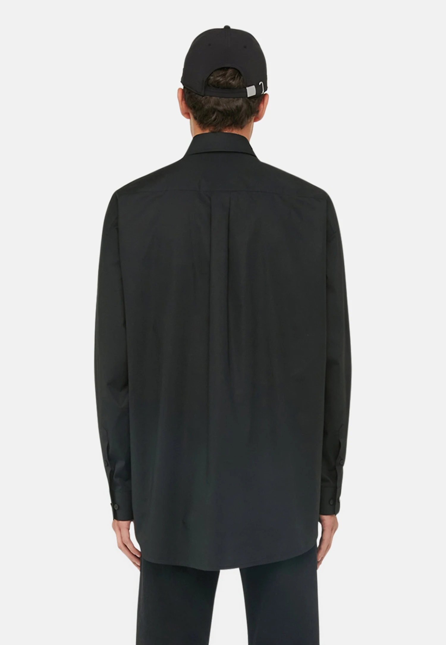 Trussardi Popeline - Zakelijk Overhemd - Black 2 Trussardi Popeline - Zakelijk Overhemd - Black - Afbeelding 2