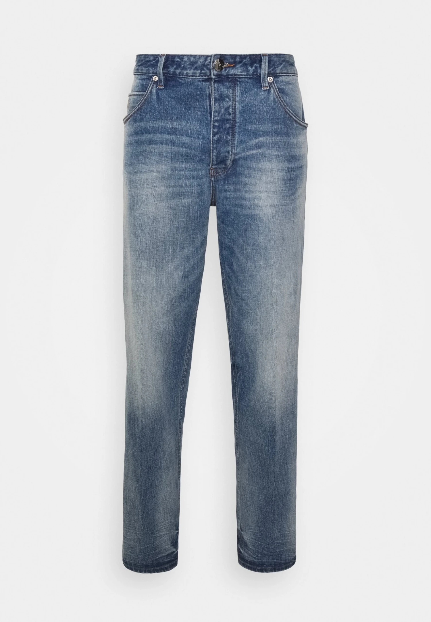 Emporio Armani Pockets Pant - Straight Leg Jeans - Denim Blu 7 Emporio Armani Pockets Pant - Straight Leg Jeans - Denim Blu - Afbeelding 7