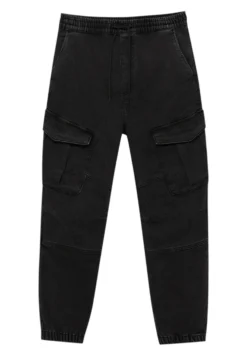 PULL & BEAR Basic Cargo- Jeans Tapered Fit - Black Denim 11 PULL & BEAR Basic Cargo- Jeans Tapered Fit - Black Denim -Selected Homme Shop 3c1da6b6520a48a4ac878866d7ac5827 scaled