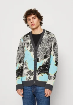 HUF Mashup Cardigan Unisex - Vest - Multi