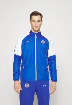 Nike Performance Chelsea London Repel Academy Jacket - Fanartikel - Rush Blue/White/Pitch Blue/Club Gold
