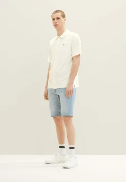 TOM TAILOR Denim Jeansshort - Used Light Stone Blue Denim 15 TOM TAILOR Denim Jeansshort - Used Light Stone Blue Denim -Selected Homme Shop 4284f9c9aaf84855a5a562f9aa648bee