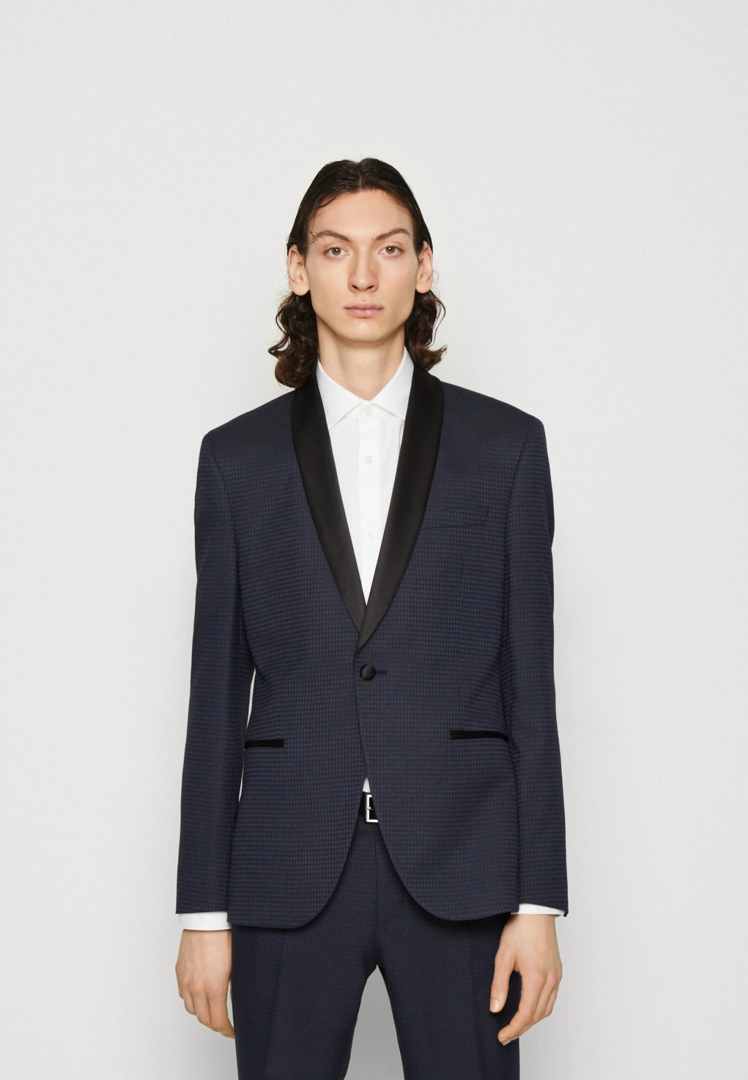 The Fashion Tux Shawl Collar - Kostuum - Navy 1 The Fashion Tux Shawl Collar - Kostuum - Navy