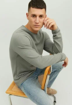 Jack & Jones JjehillCrew Neck Noos - Trui - Wrought Iron 12 Jack & Jones JjehillCrew Neck Noos - Trui - Wrought Iron -Selected Homme Shop 43ad7f483a934edfafc4285f5225946f