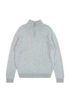 French Connection Chunky Half Zip Funnel Neck- Trui - Light Grey Melange -Selected Homme Shop 459479c2f25c4756be8e1dbb41647e5d scaled