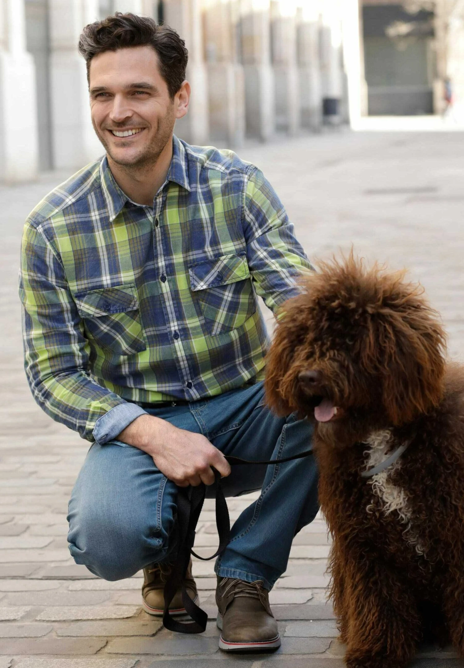 Straight Leg Jeans - Blau 1 Straight Leg Jeans - Blau