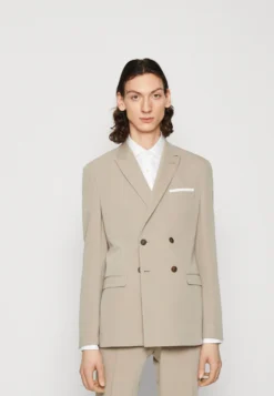 The Fashion Suit Peak Pocket Square - Kostuum - Taupe