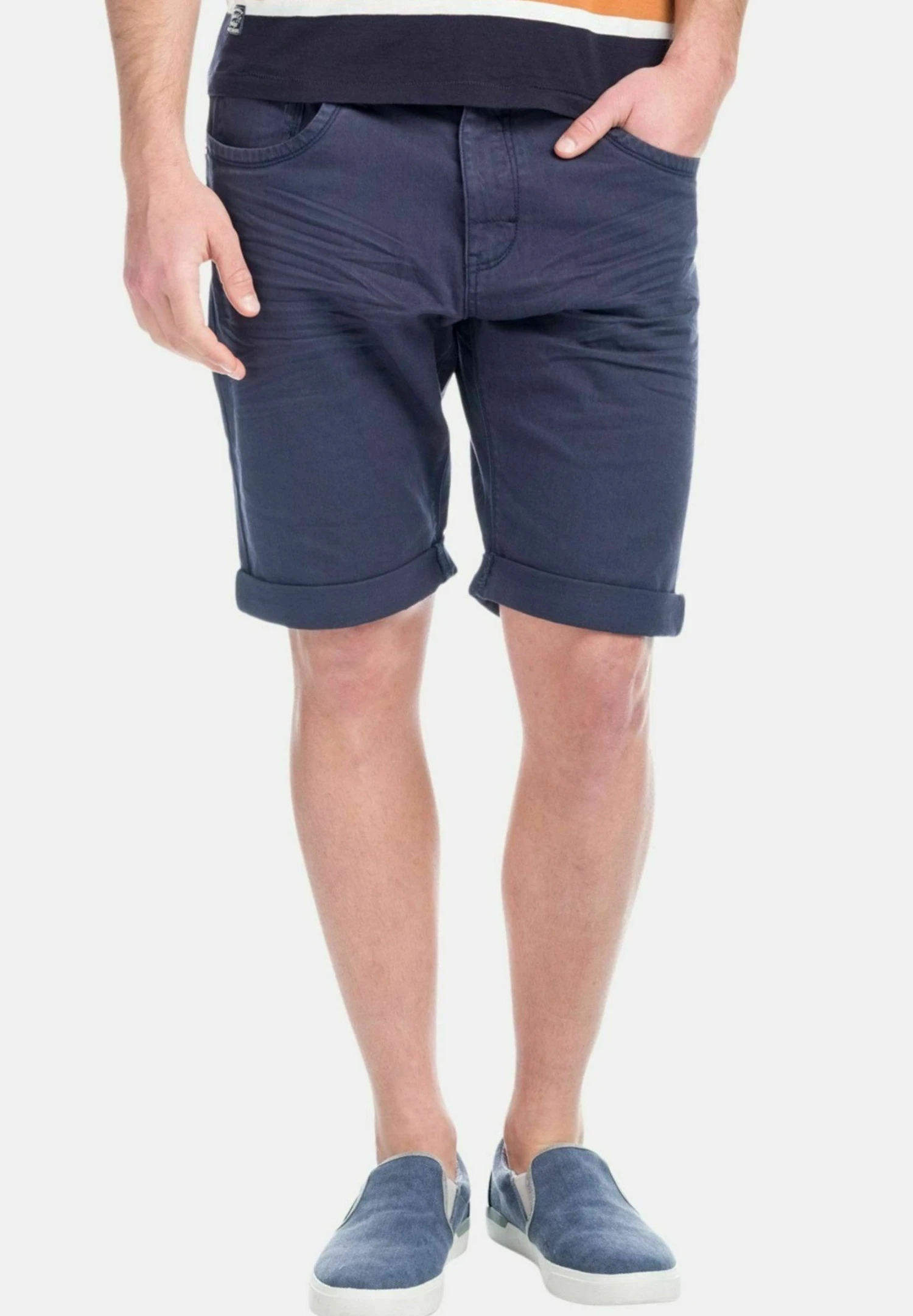 Koroshi Colors - Jeansshort - Navy 1 Koroshi Colors - Jeansshort - Navy
