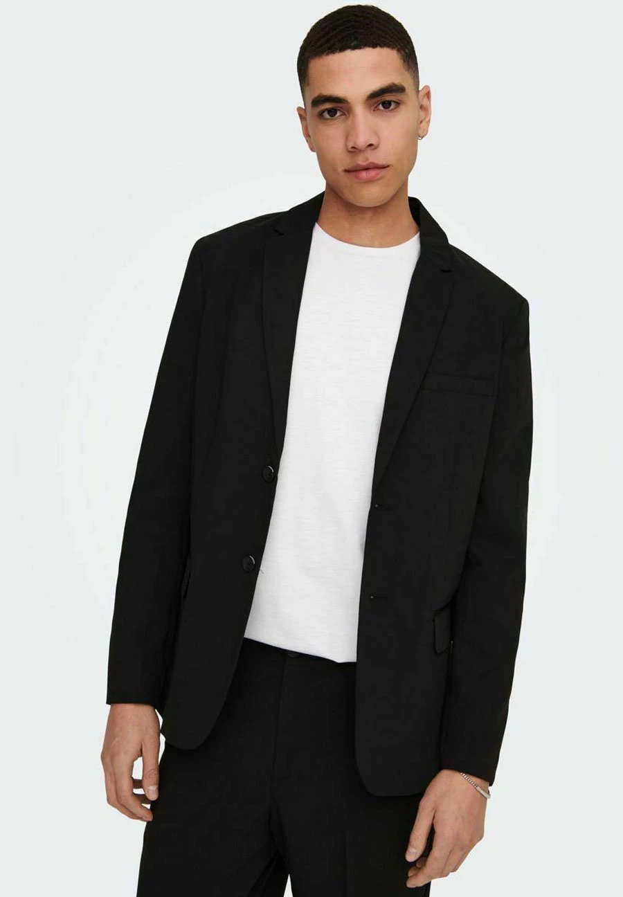 Only & Sons Klassischer - Blazer - Black 4 Only & Sons Klassischer - Blazer - Black - Afbeelding 4