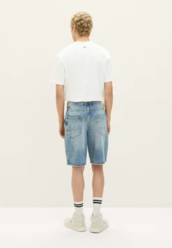 TOM TAILOR Denim Jeansshort - Destroyed Light Stone Blue Den 14 TOM TAILOR Denim Jeansshort - Destroyed Light Stone Blue Den -Selected Homme Shop 4b015b760dd14da2b60656bea107ced3