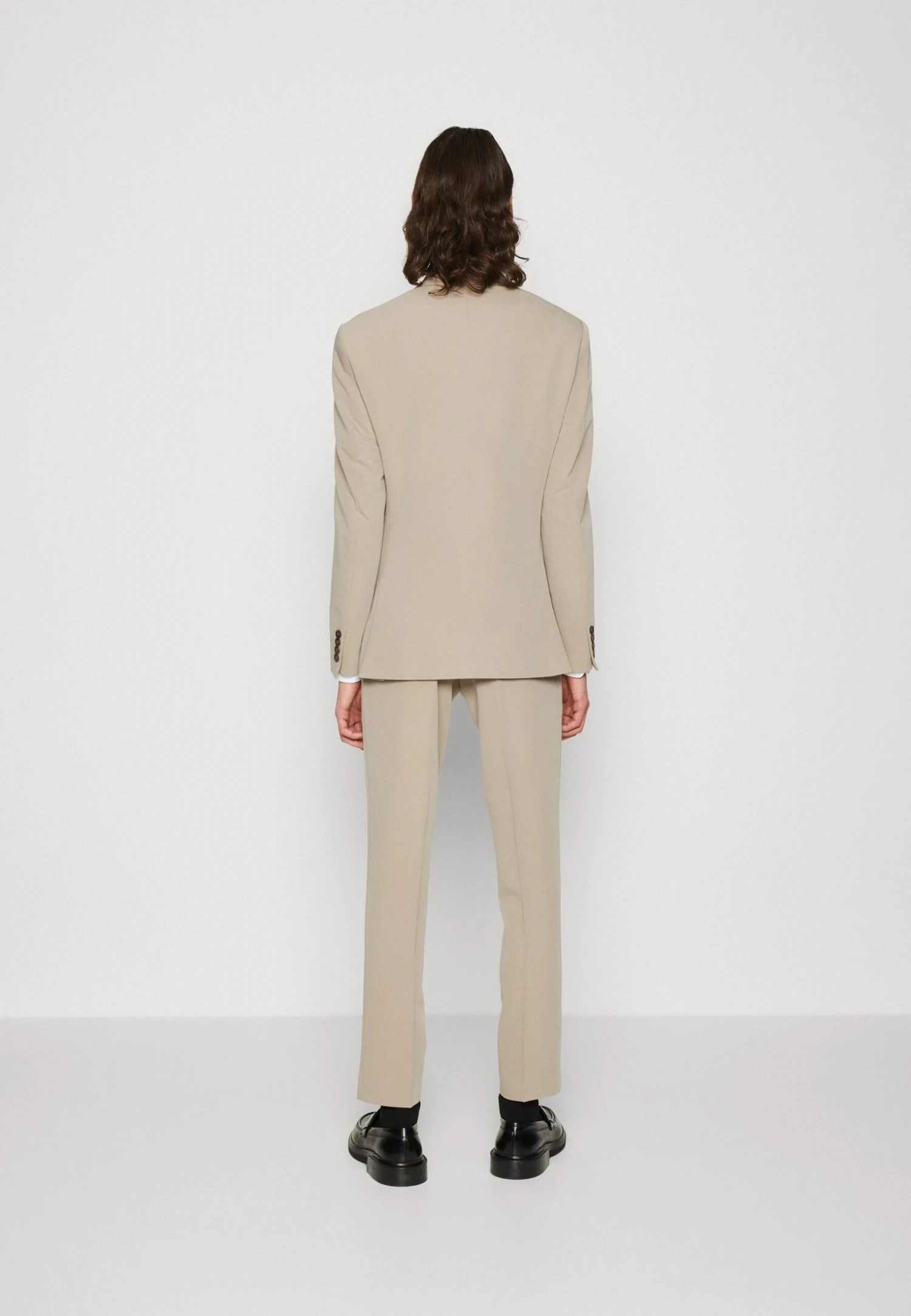 The Fashion Suit Peak Pocket Square - Kostuum - Taupe 4 The Fashion Suit Peak Pocket Square - Kostuum - Taupe - Afbeelding 4