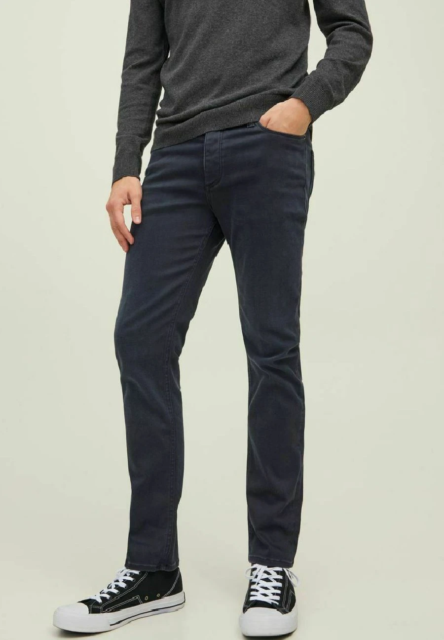 Jack & Jones Slim Fit Jeans - Blue Denim 1 Jack & Jones Slim Fit Jeans - Blue Denim