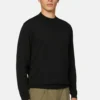 Mock Polo Neck- Trui - Black