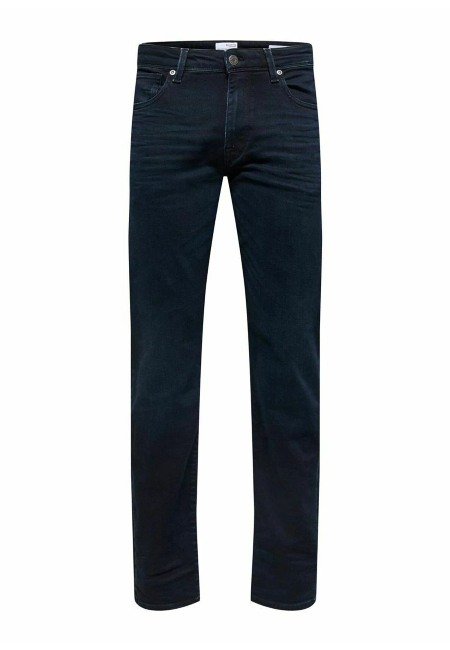 Selected Homme Dunkle - Straight Leg Jeans - Blue Black Denim 6 Selected Homme Dunkle - Straight Leg Jeans - Blue Black Denim - Afbeelding 6