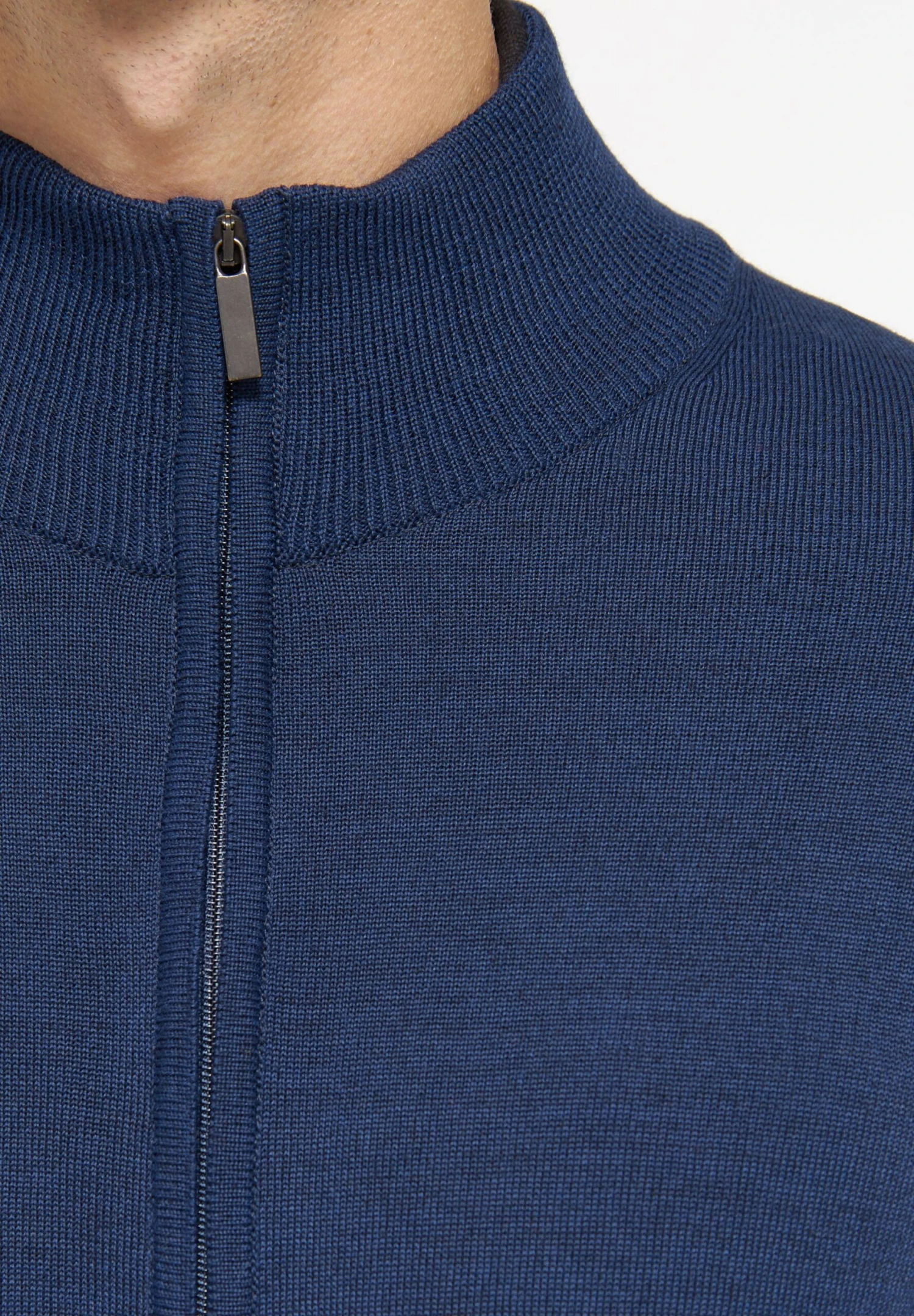 Berlin - Vest - Dark Blue Melange 5 Berlin - Vest - Dark Blue Melange - Afbeelding 5