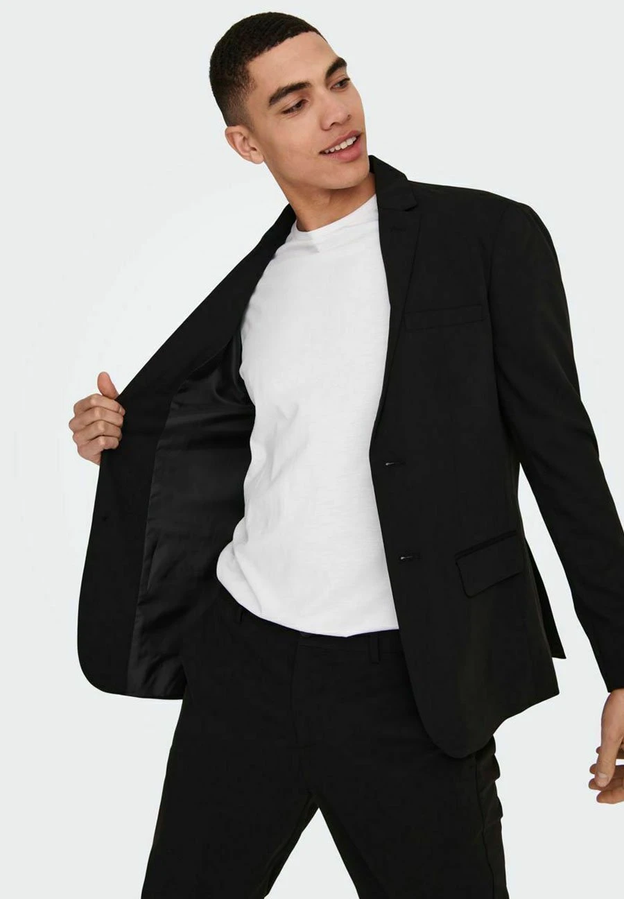 Only & Sons Klassischer - Blazer - Black 6 Only & Sons Klassischer - Blazer - Black - Afbeelding 6