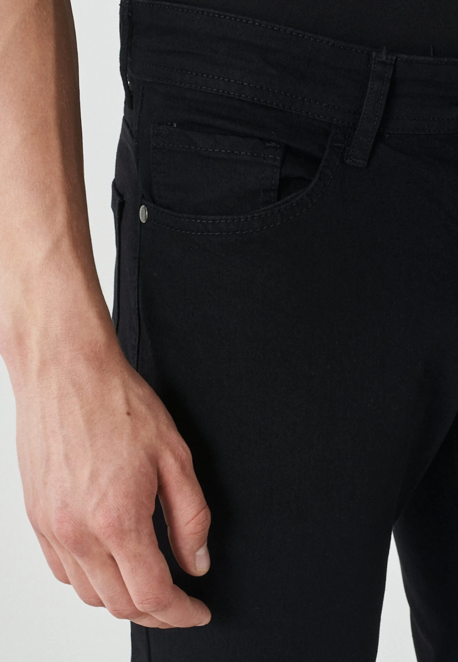 Slim Fit Jeans - Black 4 Slim Fit Jeans - Black - Afbeelding 4