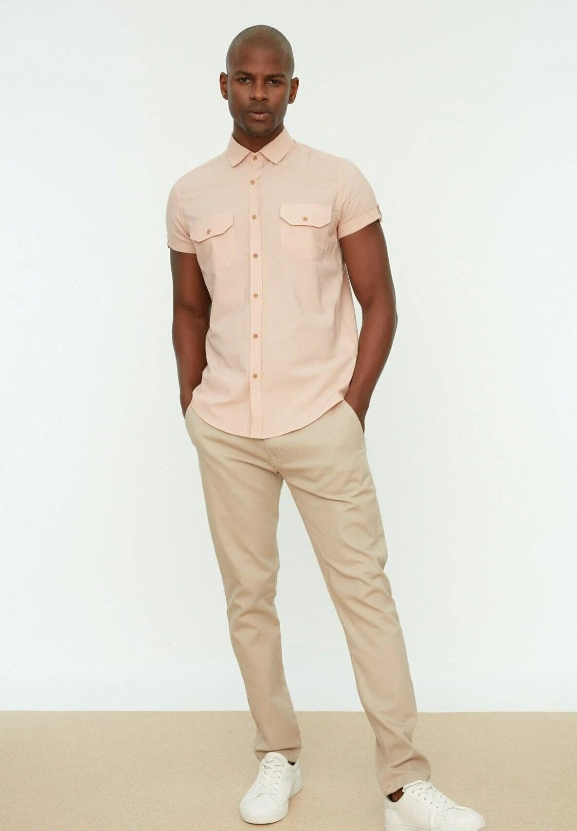 Trendyol Zakelijk Overhemd - Pink 2 Trendyol Zakelijk Overhemd - Pink - Afbeelding 2