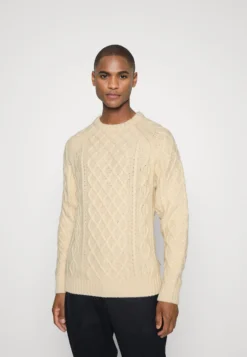 Indicode Jeans Bussel - Trui - White Asparges