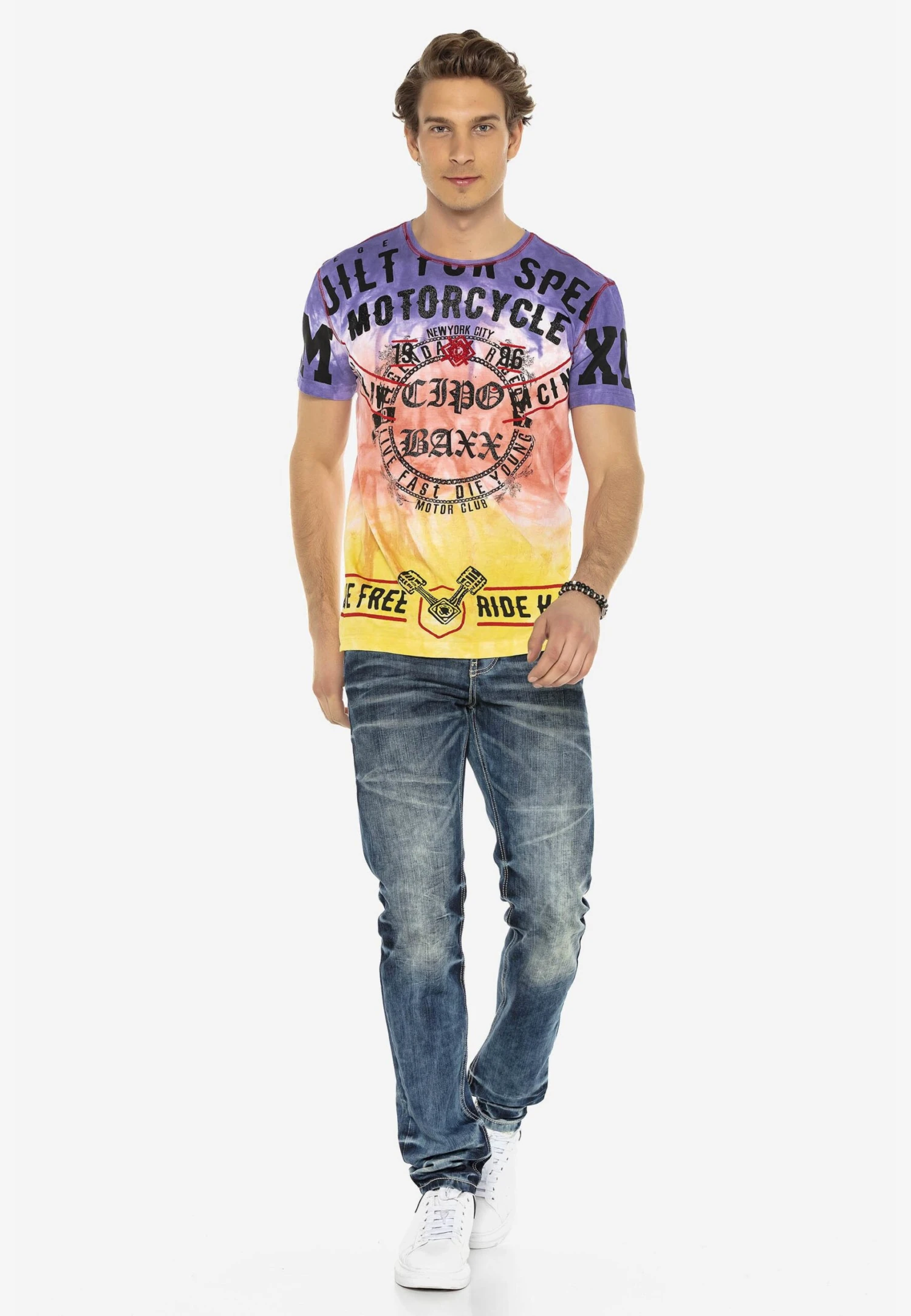 Cipo & Baxx Justice - Straight Leg Jeans - Blue 2 Cipo & Baxx Justice - Straight Leg Jeans - Blue - Afbeelding 2