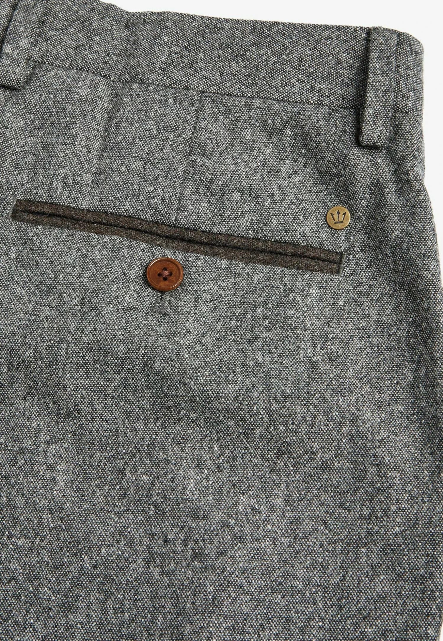 Next Trimmed DonegalStandard - Pantalon - Grey 5 Next Trimmed DonegalStandard - Pantalon - Grey - Afbeelding 5