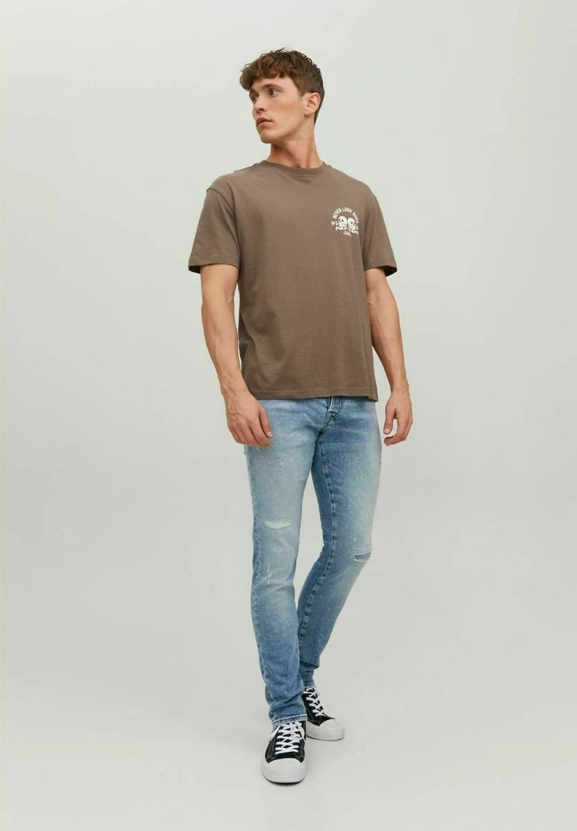 Jack & Jones Glenn Trek- Slim Fit Jeans - Blue Denim 2 Jack & Jones Glenn Trek- Slim Fit Jeans - Blue Denim - Afbeelding 2