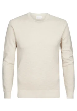 Profuomo Crew Neck - Trui - Off White -Selected Homme Shop 6b1d836a49fb4b6fb4c519849954da96