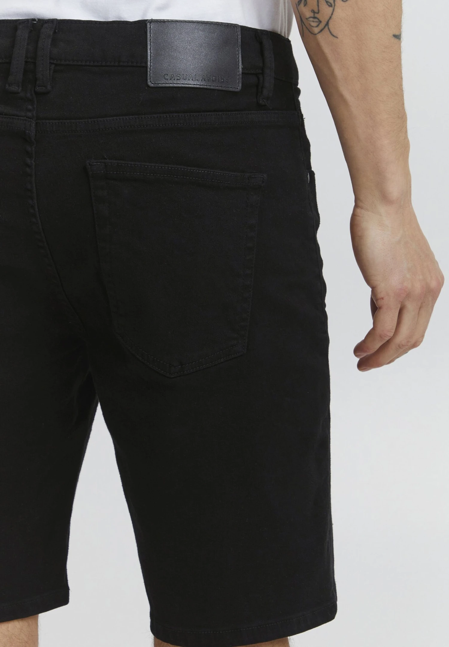 Casual Friday- Jeansshort - Denim Black 5 Casual Friday- Jeansshort - Denim Black - Afbeelding 5