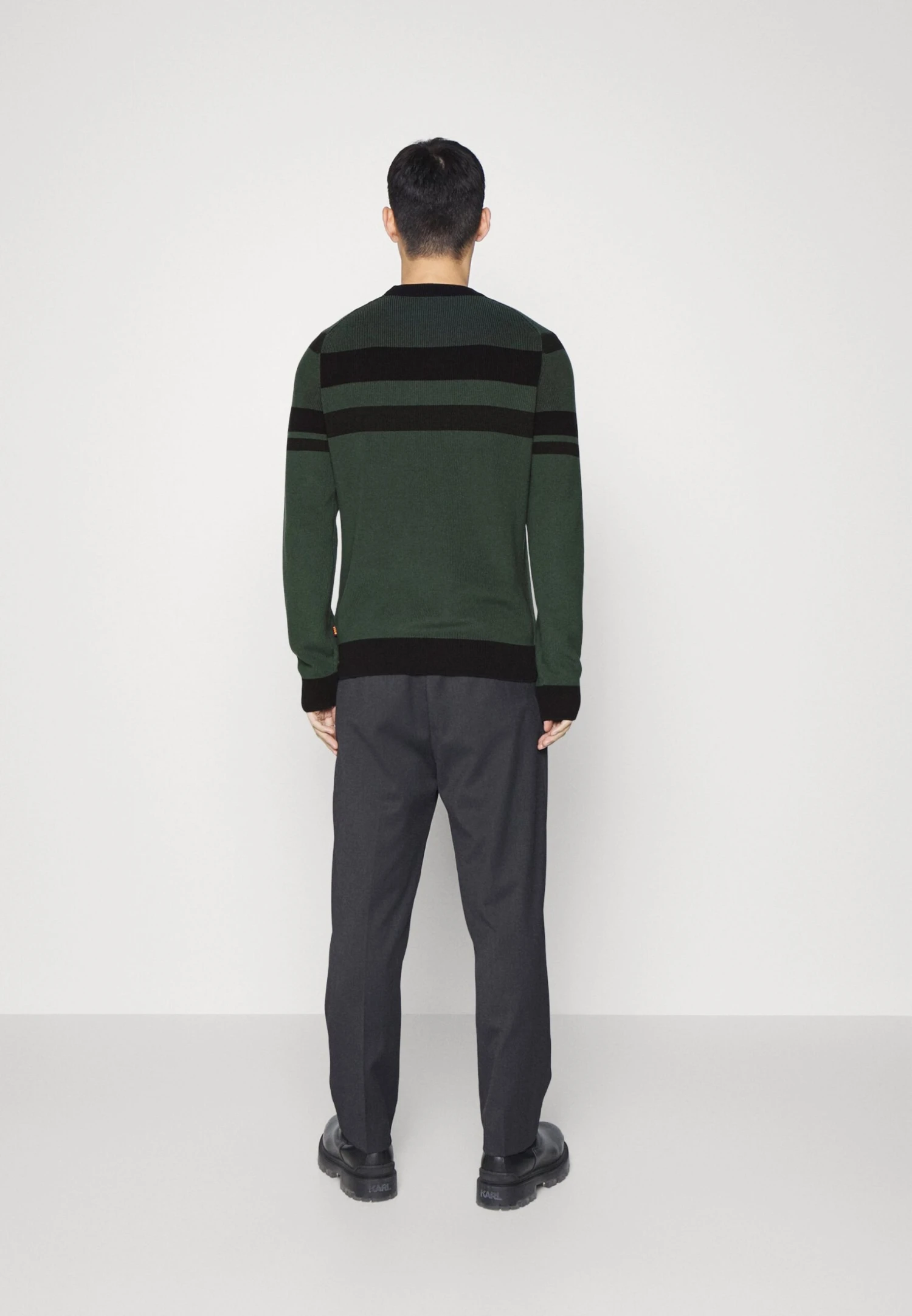 Boss Kastory - Trui - Dark Green 3 Boss Kastory - Trui - Dark Green - Afbeelding 3